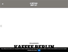 Tablet Screenshot of kaffeeberlin.com